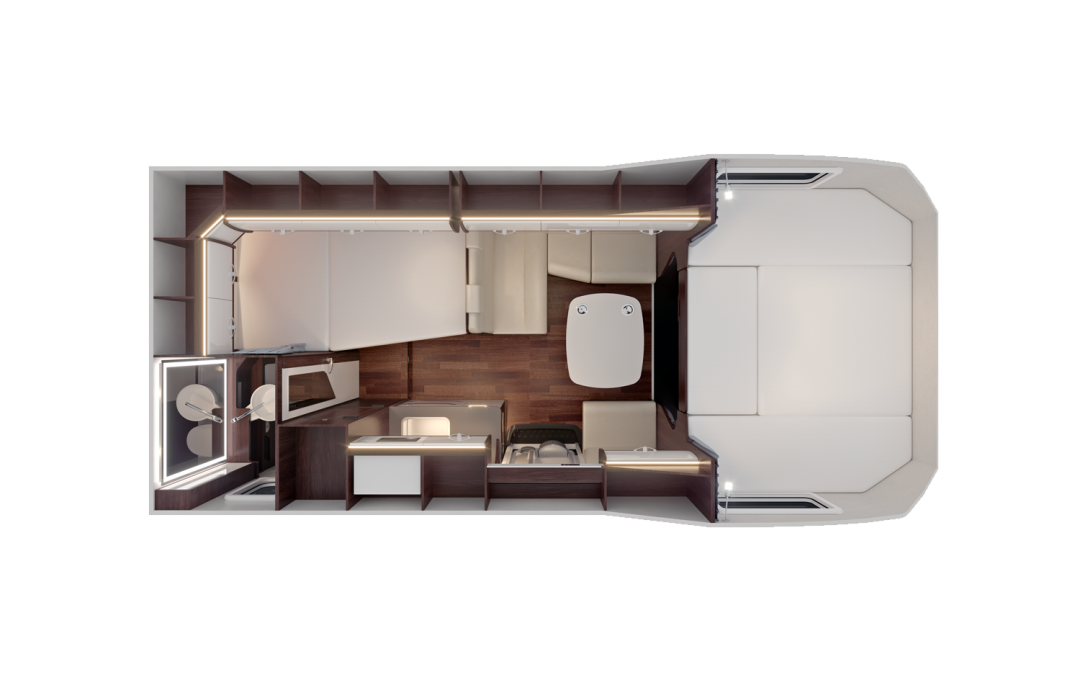 這可能是2022年設計最合理的房車了！