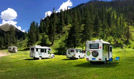 最適合夏季出行的4大打卡地！一定要開著房車去！